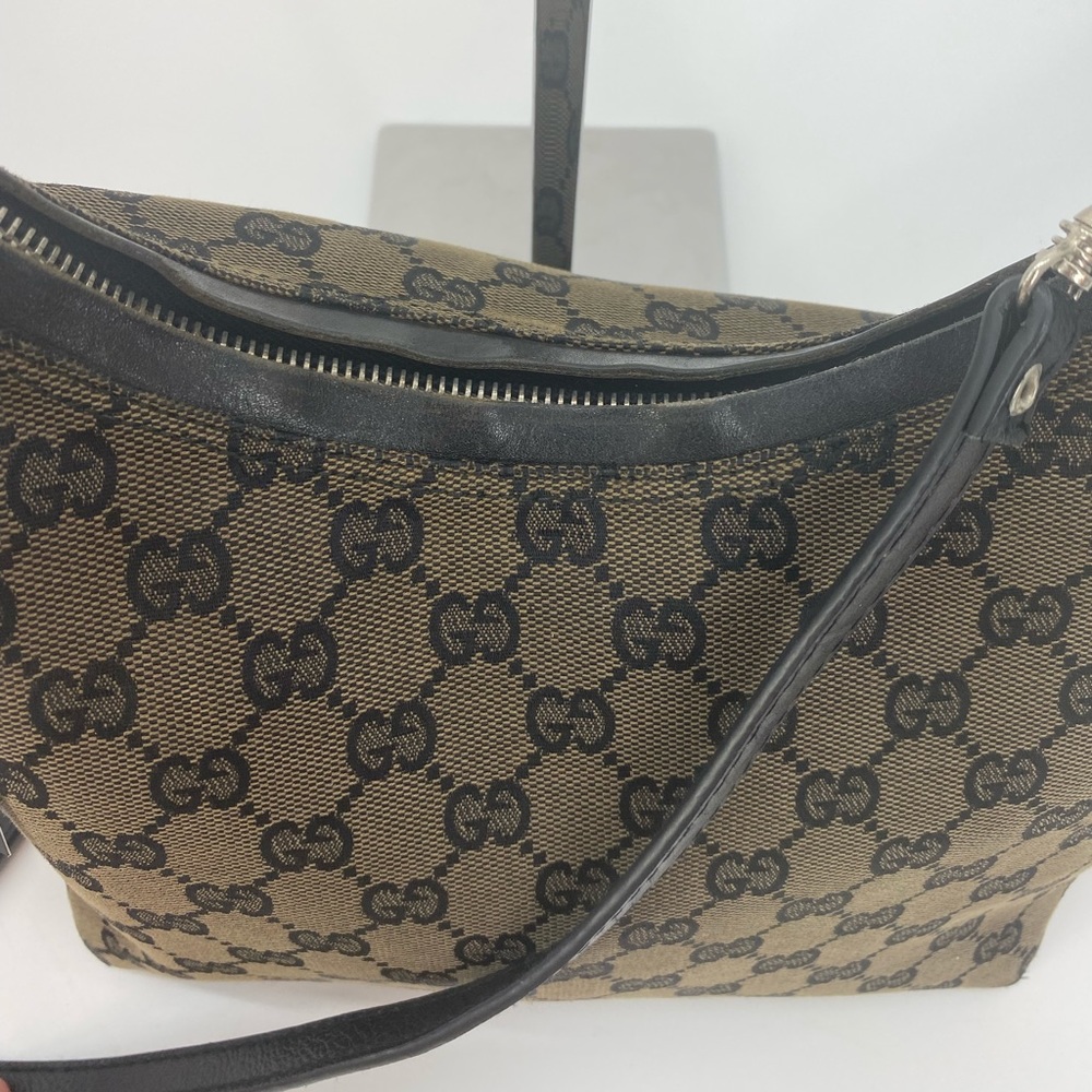 Gucci Monogram Hobo Bag - Picture 6 of 12